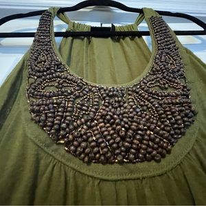 Womens Apt 9 beaded top